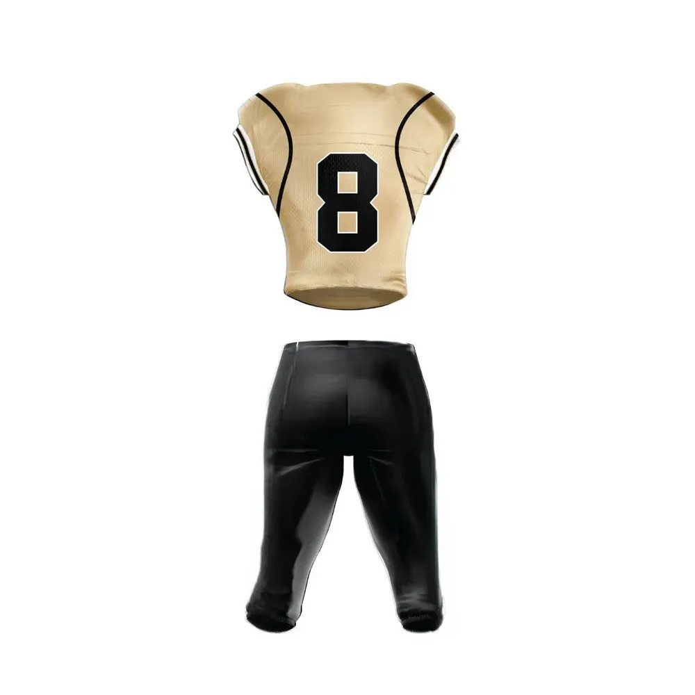 2024 Stylish American Football Jersey Custom Sublimation Printing Breathable Plus Size Custom American Football Uniforms view 2