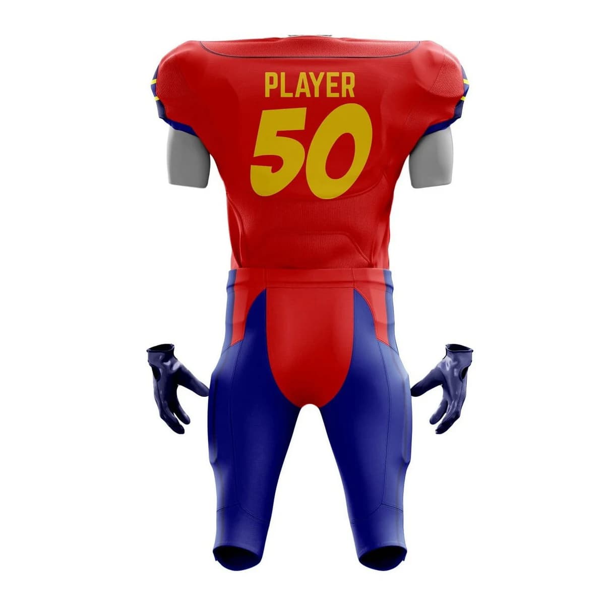 Sports Wears High Quality Custom Design Plus Size American Football Uniform Sets 100% Polyester Quick Dry Breathable view 6