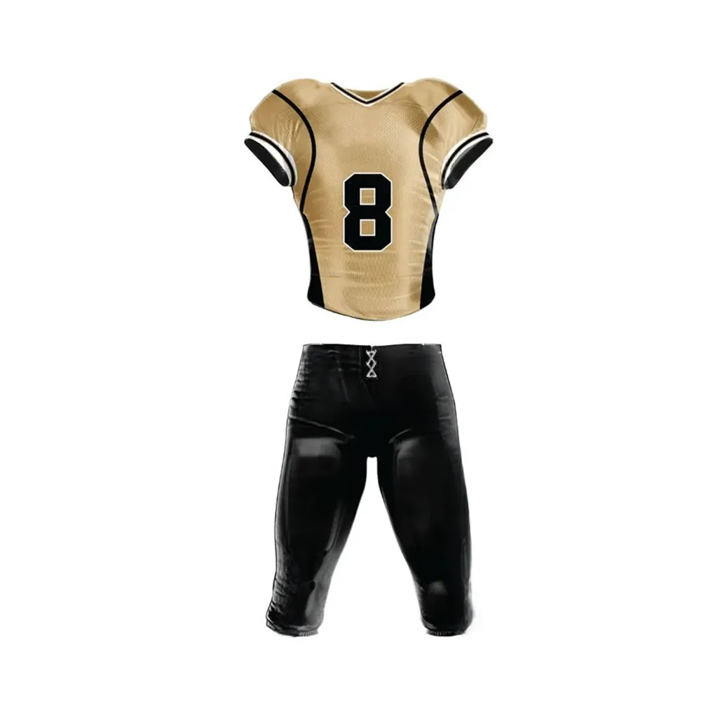 2024 Stylish American Football Jersey Custom Sublimation Printing Breathable Plus Size Custom American Football Uniforms